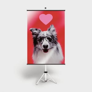 Suporte Tripé para Banner em Alumínio