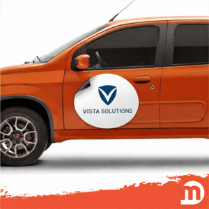 Manta Magnética (Imã) Adesivada para Carro / Metro Linear com Corte Especial 0,8mm (Automotiva)  4x0  Corte Especial / Largura máxima 60cm