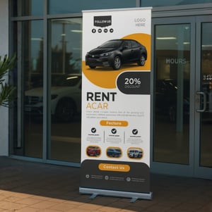 Roll Up 80x200 cm Personalizado