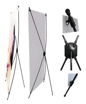 BANNER + SUPORTE X - 60x160 Cm