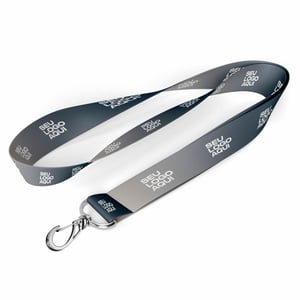 Cordão Para Crachá 15mm Cordão argola e mosquetão 20mm 825x25mm 4x4 Impressão frente e verso   