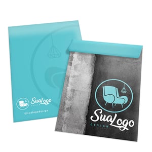 ENVELOPE MEIO SACO Apergaminhado 90g 200X280mm 4x0 cor Sem cobertura Envelope meio saco 