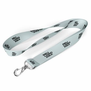 Cordão Para Crachá 12mm Cordão argola e mosquetão 20mm 825x25mm 4x4 Impressão frente e verso   