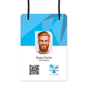 CREDENCIAL DE PVC 0,50MM PVC 0,50MM PREMIUM 91x153mm 4x4 (Colorido 1 lado). Sem verniz Sem acabamento 