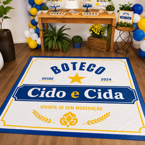 TAPETE LONA 280G Lona Brilho 280g Metro Quadrado 4x0 Brilho ou Fosco  