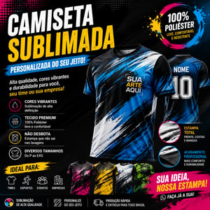 camiseta sublimação      