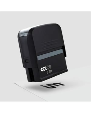 Carimbo Colop 40      Área de impressão 22x58mm