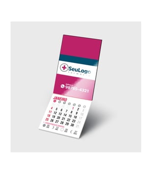 Calendário de Geladeira  5x8cm    