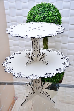 Porta doces 2 andares      