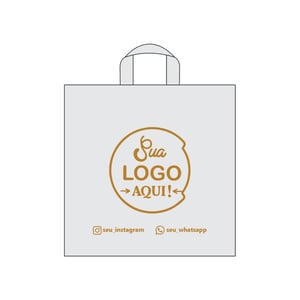 Sacola Alça Fita P 30cm x 35cm