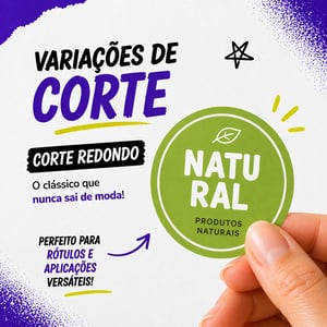 Adesivo UV Personalizado (alta durabilidade)