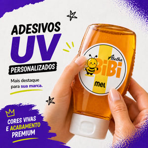 Adesivo UV Personalizado (alta durabilidade)
