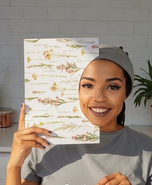 Cartazes de Contraste - Estampados Florais