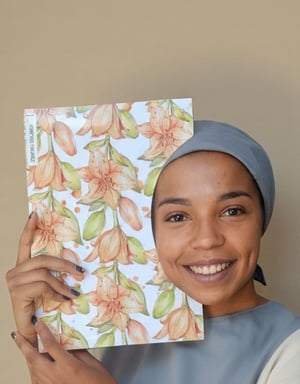 Cartazes de Contraste - Estampados Florais