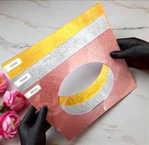 Cartazes de Metais – Prata, Dourado e Rose Gold