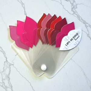 Kit com 12 Cartelas Lips