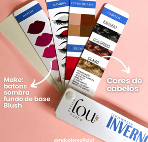 Cartela de Cores Leque - Método Sazonal Expandido