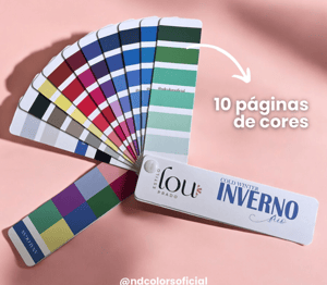 Cartela de Cores Leque - Método Sazonal Expandido