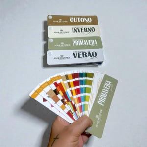 Kit com 12 Cartelas Leques