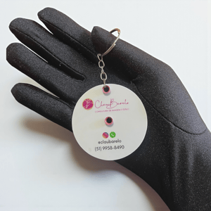 Chaveiro Círculo Cromático Tradicional Personalizado