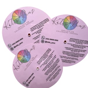 Círculo Cromático Tradicional 13 cm Personalizado