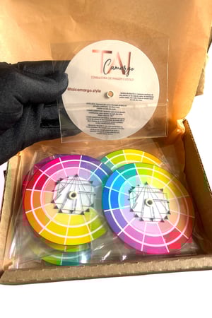 Círculo Cromático Tradicional 8 cm Personalizado