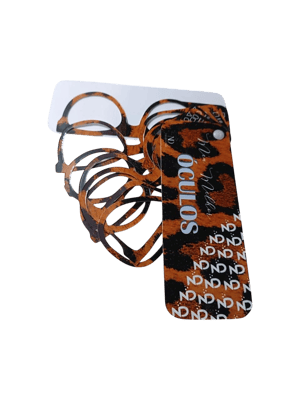Gabarito de Óculos – Animal Print