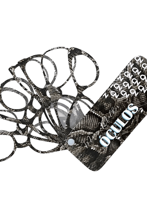 Gabarito de Óculos – Animal Print