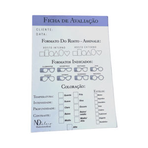 Kit Ótica – Coloração, Formato e Tamanho de Óculos