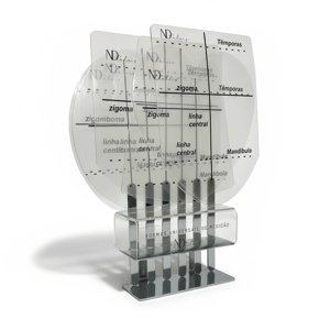 Kit  Visagista Transparente Luxo