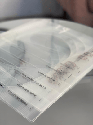 Kit  Visagista Transparente Luxo