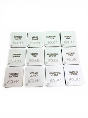 KIT POCKET -  Cartela de Cores  - Método Sazonal ou Expandido