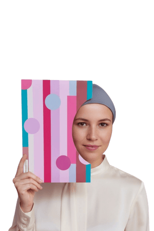 Cartazes de Intensidades – Suave e Vivo Brilhante Polaseal + Papel foto 28x20 frente  Artesanal 