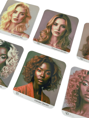 Hair Match Polaseal + Papel foto 6x7 frente e verso  Artesanal 