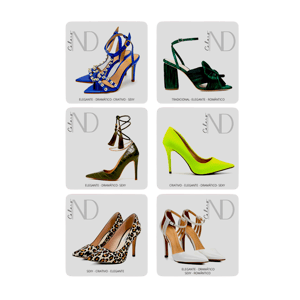 Kit Descubra Seu Estilo Saltos papel foto +  polaseal 6x7 frente  Artesanal 