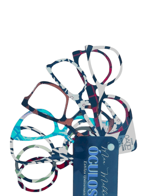 Gabaritos de Óculos - Coloração Pessoal Plástico Polaseal + cartão +  Papel foto  frente  Artesanal 