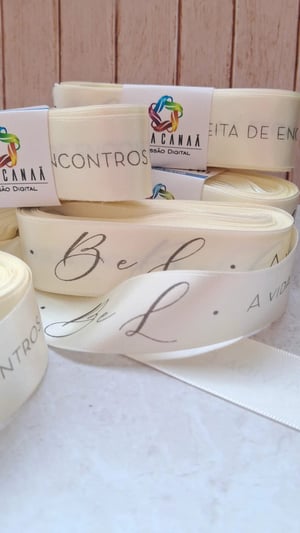 Fita de Cetim Personalizada