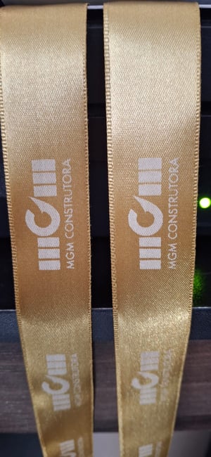 Fita de Cetim Personalizada