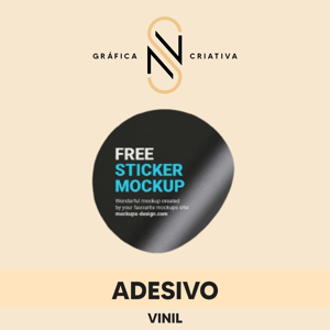 ADESIVO PROMOCIONAL