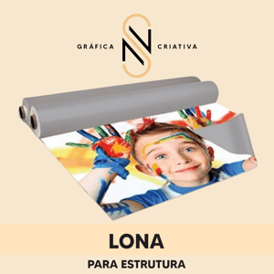 LONA IMPRESSA Lona 440g  4x0 Brilho  
