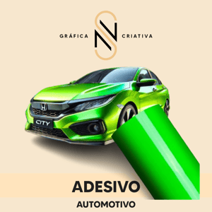 ADESIVO AUTOMOTIVO Vinil Impermeável  4x0   