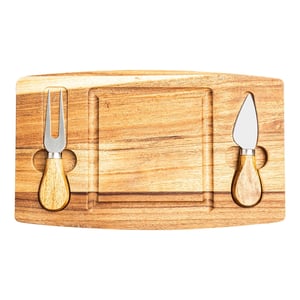 KIT QUEIJO 2 PÇS + TÁBUA QUADRADA 18627