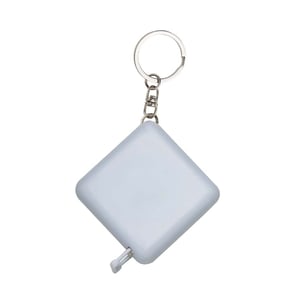 Fita Métrica Plástica de 1 Metro Fita métrica em plástico com formato quadrangular. Conta com fita flexível em PVC e fibra de vidro com marcação dupla face, puxador de plástico na ponta e alcance máximo de 1 metro. Conta com botão de retração automática da fita em um único ac 4,5 cm x 4,8 cm x 1,5 cm Personalizado   