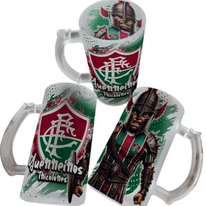 Caneca de Chopp 475ml Time Brasileiro Jateada