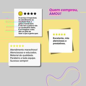 100 Etiqueta Adesiva BOPP Metalizado Personalizada 5x5cm
