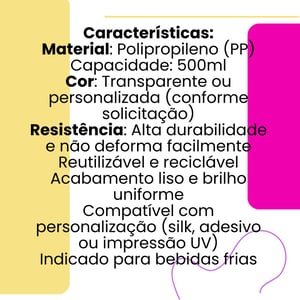 Copo Descartavel PP 50UND.