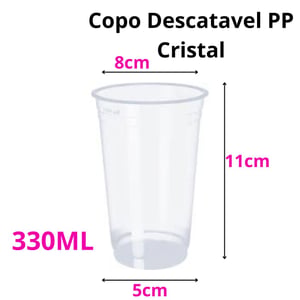 Copo Descartavel PP 50UND.