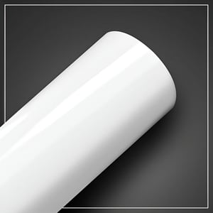 Adesivo em Vinil Branco