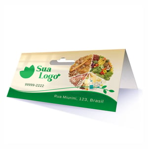 Solapa Papel Supremo 225g 9x9,8cm 4x0 Verniz Total Brilho Frente Corte Reto 