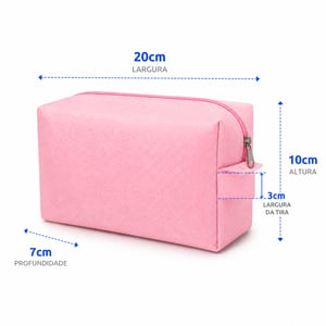 Necessaire Personalizada Cores Claras